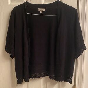 Signature Women's Elegant Black Cardigan